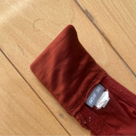 Aerie Real Power Balconette Lightly Lined New Blooms Lace Bra in Jupiter Brown - Picture 8 of 8